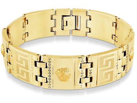 bracelet or versace|Versace bracelet 18k gold.